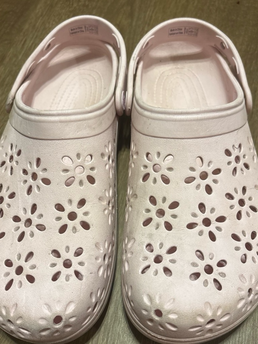 Light Pink CROCS - Women's Comfort Slip-Ons
